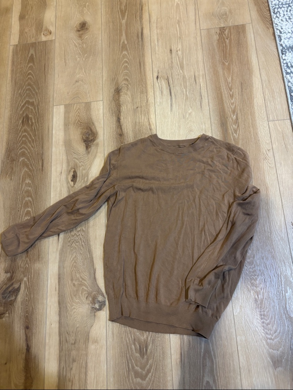 Brown Long Sleeve Women's Tee